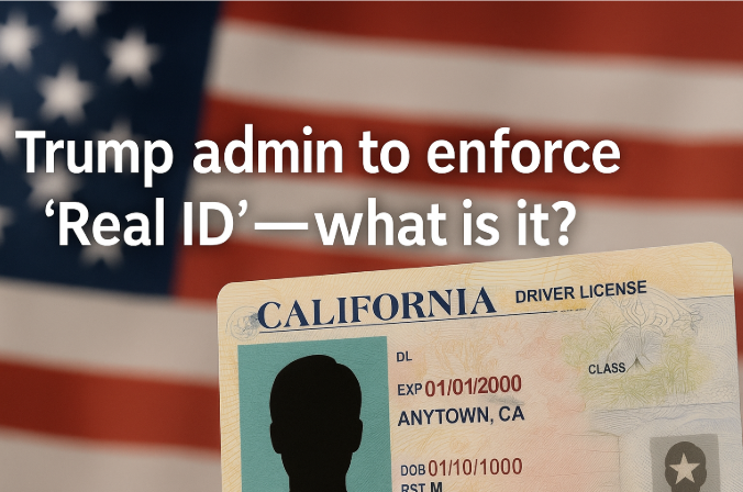 إدارة ترامب تبدأ في تنفيذ قانون الهوية الحقيقية (Real ID) – ما هو هذا القانون؟